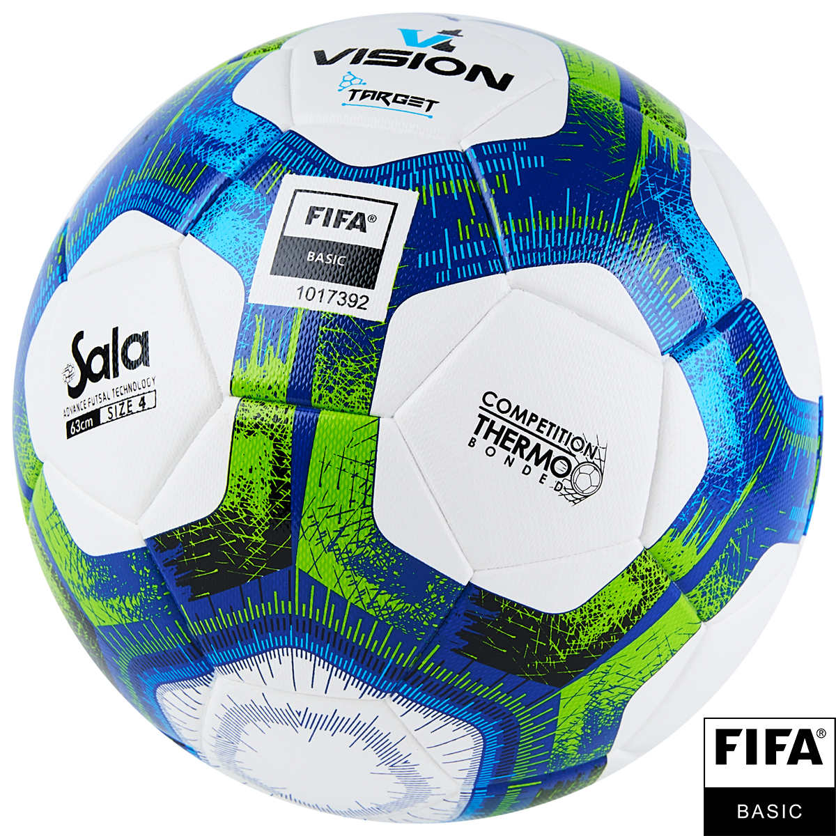 Мяч футзальный VISION Target, FIFA Basic, размер 4