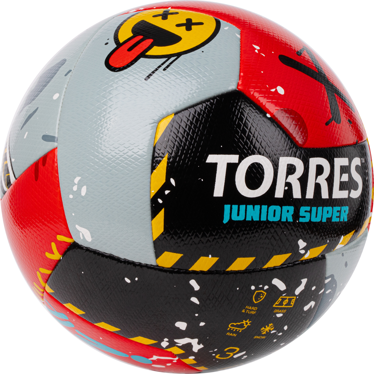 Мяч футбольный TORRES Junior Super, Размер 3