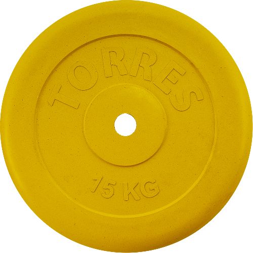 Диск обрезиненный TORRES диаметр 25 мм
